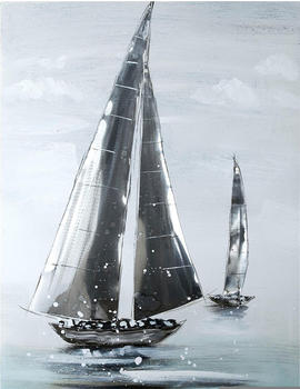 Gilde Gemälde Sailing Boat 60x90cm (4597211-0)
