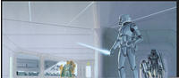 Komar Star Wars Classic RMQ Stormtrooper Hallway 50x40cm