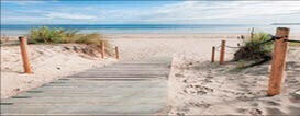 The Wall Art Way to Beach 80x30cm (51336)