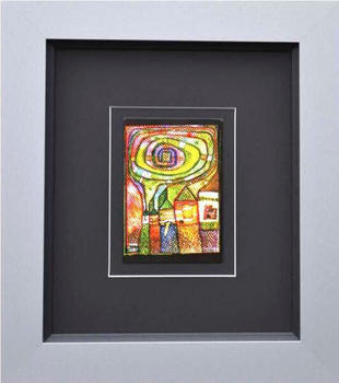badde-design-bilder Hundertwasser 43x38,5cm (R762615)