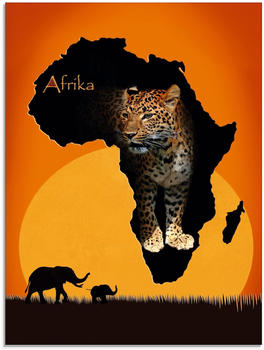 Art-Land Afrika der schwarze Kontinent 60x80cm (51602235-0)