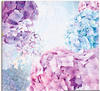 Artland Wandbild »Blau und Pink Hortensie«, Blumen, (1 St.), als Leinwandbild,