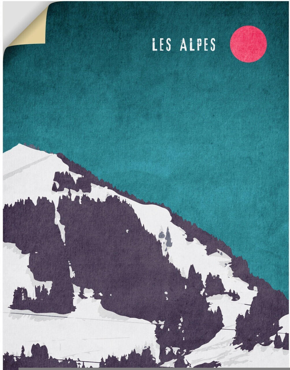 Art-Land Die Alpen 40x60cm (79668048-0) Test TOP Angebote ab 27,89 €  (Oktober 2023) | Poster