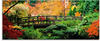 Artland Glasbild »Eine Brücke im japanischen Garten«, Brücken, (1 St.), in
