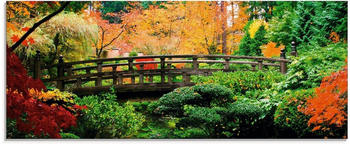 Art-Land Eine Brücke im japanischen Garten 125x50cm (90424831-0)