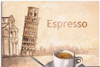 Art-Land Espresso in Pisa 70x70cm (60963915-0)