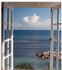 Art-Land Fenster zum Paradies 45x60cm (20818402-0)