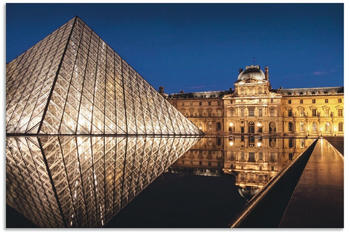Art-Land Glaspyramide Musée du Louvre, Paris 60x40cm (63040050-0)