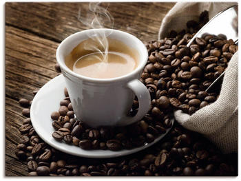 Art-Land Heißer Kaffeedampfender Kaffee 40x30cm (62854234-0)