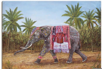 Art-Land Indischer Elefant 80x60cm (58715323-0)