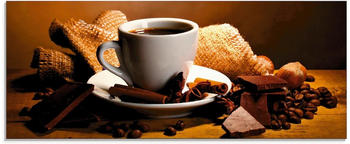 Art-Land Kaffeetasse Zimtstange Nüsse Schokolade 125x50cm (13751369-0)