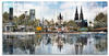 Art-Land Köln Skyline Abstrakte Collage 20 60x30cm (35031524-0)