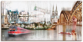 Art-Land Köln Skyline Collage I 60x30cm (44422962-0)