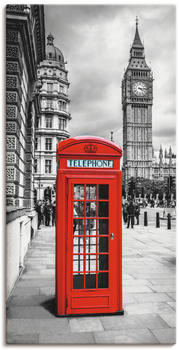 Art-Land London Telefonzelle 30x60cm (39840703-0)