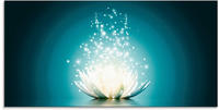 Artland Glasbild "Magie der Lotus-Blume" Blumen 1 Stk. tlg.