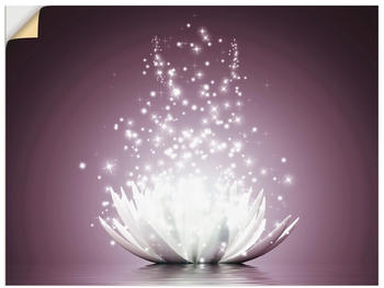 Art-Land Magie der Lotus-Blume 80x60cm (65555924-0)