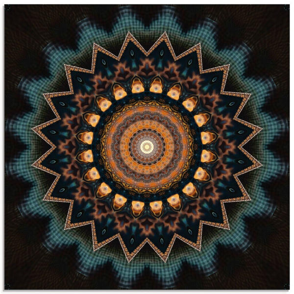 Art-Land Mandala kosmisches Bewusstsein 30x30cm (77431343-0)