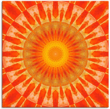 Art-Land Mandala Sonnenuntergang 70x70cm (62743641-0)