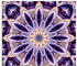 Art-Land Mandala Stern lila 20x20cm (43335759-0)