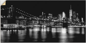 Art-Land Manhattan Skyline & Brroklyn Bridge 60x30cm (61977603-0)