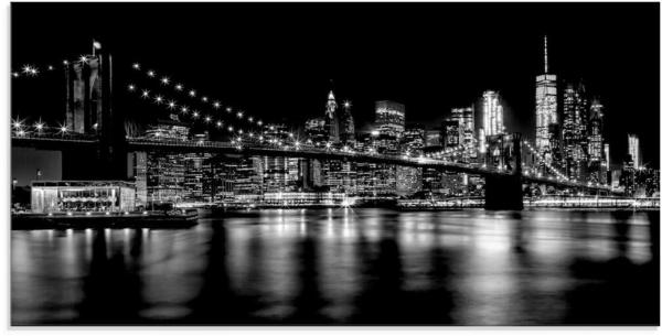 Art-Land Manhattan Skyline & Brroklyn Bridge 60x30cm (75611530-0)