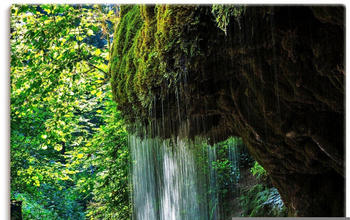 Art-Land Moosbedeckter Wasserfall 20x30cm (49692030-0)