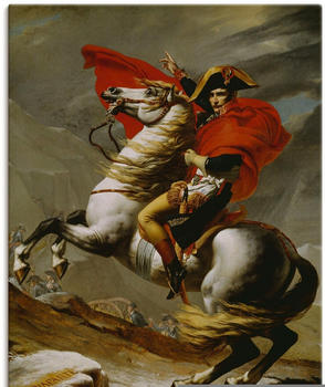 Art-Land Napoleon bei der Überquerung Alpen 90x120cm (41224305-0)