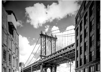 Art-Land New York City Manhattan Bridge 50x50cm (13522009-0)