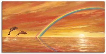 Art-Land Regenbogen über dem Meer 150x75cm (58031269-0)