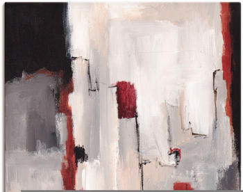 Art-Land Rot an Grau II 70x70cm (89786466-0)