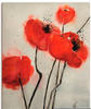Artland Wandbild »Roter Mohn«, Blumen, (1 St.), als Leinwandbild, Poster in
