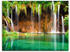 Art-Land Schöner Wasserfall im Wald 120x90cm (21710161-0)