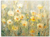 Artland Wandbild »Sommer in voller Blüte I«, Blumenwiese, (1 St.), als Alubild,