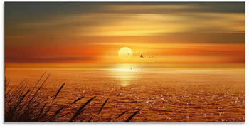 Art-Land Sonnenuntergang über dem Meer 60x30cm (49428622-0)