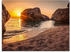 Art-Land Sonnenuntergang und Strand 60x45cm (42801643-0)