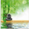 Artland Glasbild »Spa Konzept Zen Basaltsteine«, Zen, (1 St.), in verschiedenen