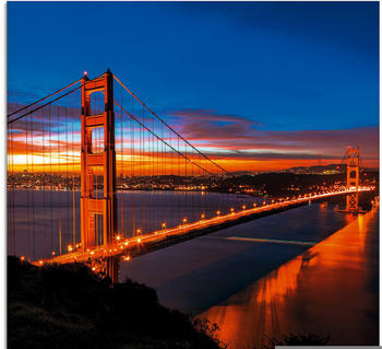 Art-Land The Golden Gate Bridge am frühen Morgen 30x30cm (81471861-0)