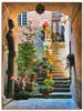 Artland Wandbild »Treppe mit Blumen«, Elemente der Architektur, (1 St.), als