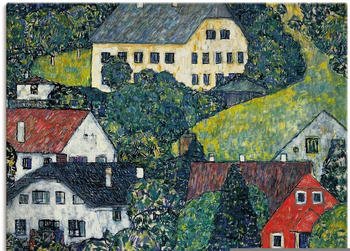 Art-Land Unterach am Attersee um 1916 50x50cm (98702348-0)