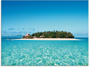 Art-Land Verblüffende Fiji Insel und klares Meer 60x45cm (91622261-0)