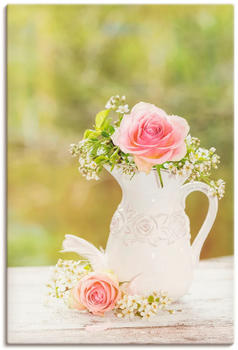Art-Land Vintage Rosen in Vase 40x60cm (87347015-0)