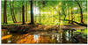 Art-Land Wald mit Bach 60x30cm (78576435-0)
