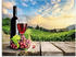 Art-Land Wein vor Weinbergen 80x60cm (69236847-0)