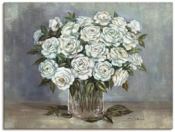 Art-Land Weiße Rosen 60x45cm (25974427-0)