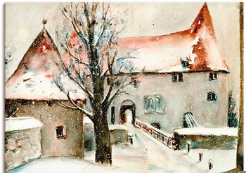 Art-Land Winter auf der Burg 40x30cm (37997039-0)