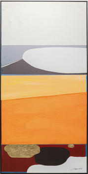 KARE Abstract Shapes Orange 73x143cm