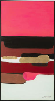 KARE Abstract Shapes Pink 73x143cm