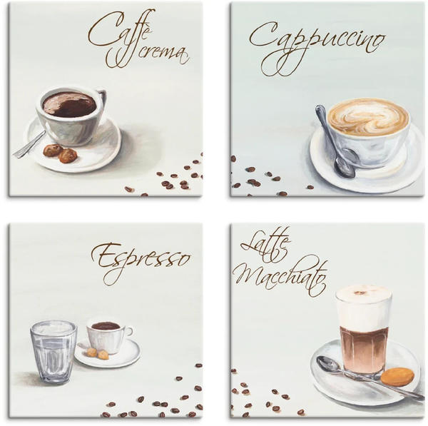 Art-Land Cappuccino Espresso Latte Macchiato 30x30cm (31002901-0)