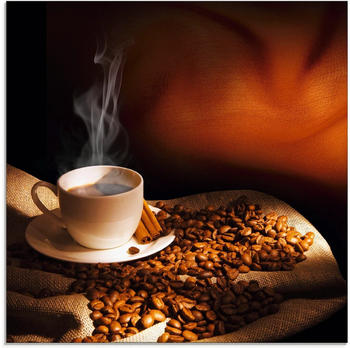 Art-Land Dampfende Tasse Kaffee 20x20cm (85847757-0)
