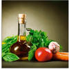 Artland Glasbild »Gesundes Gemüse und Gewürze«, Lebensmittel, (1 St.), in